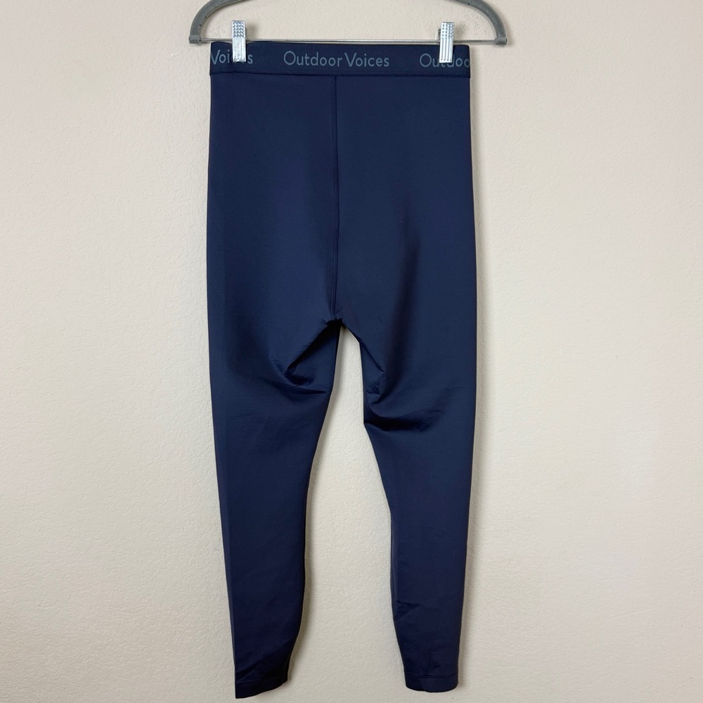 Outdoor Voices Smooth 7/8 high rise Legging in dark sky Size Medium - Picture 5 of 9